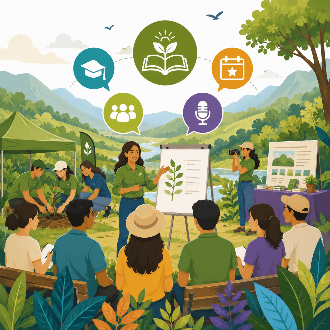 Beneficio para miembros de la Red Colombiana de Restauración Ecológica